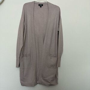Express Long Pocket Cardigan size M